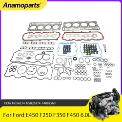 Engine Parts Head Gasket Set Fit 6.0 L Diesel For Ford E350 Van E450 F250 Truck F350 F450 F550 F-250 6.0L OHV HGS4214 2003-2010
