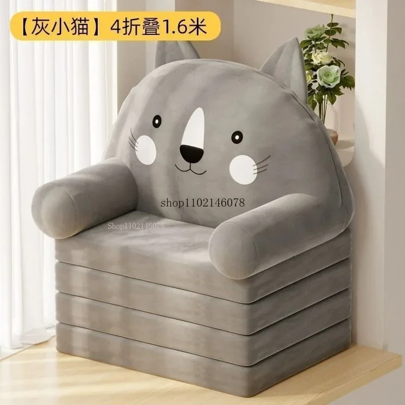 Bay Window Lazy Small Sofa Cushion Baby Seat Tatami Folding Sofas Bedroom Can Lie Down and Sit on One Seat Living Room Furniture