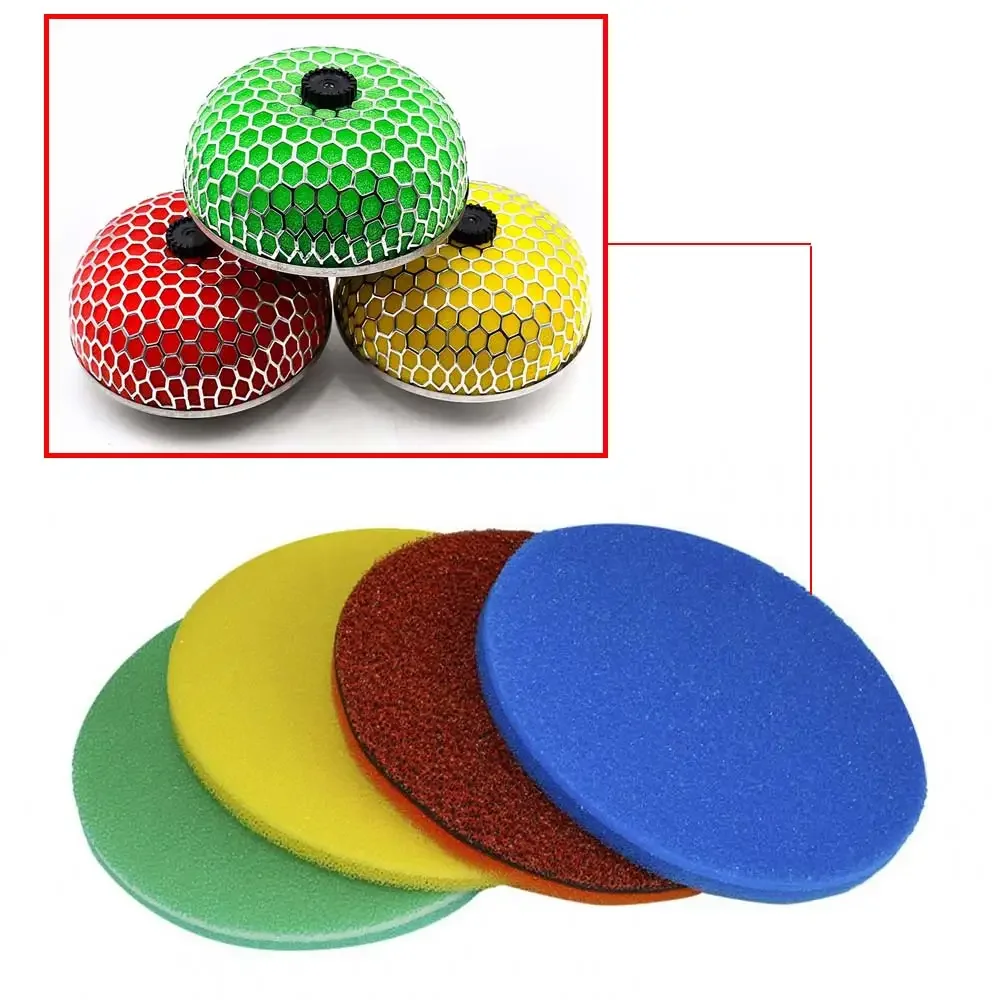 3 Layers 250MM Air Filter Foam Sponge Element Suitable for Most Mushroom Air Filter Sponge Air Filter Foam Green Yellow Red Blue