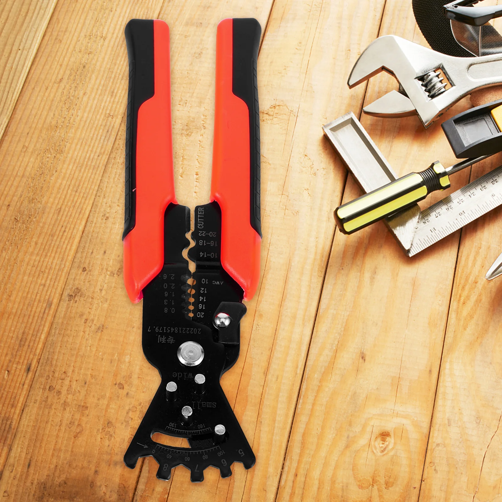 

Cable Stripper Multifunctional Wire Stripping Tool Electrician Pliers For Metal Cutting Manual Bending Crimping Electrical Wire