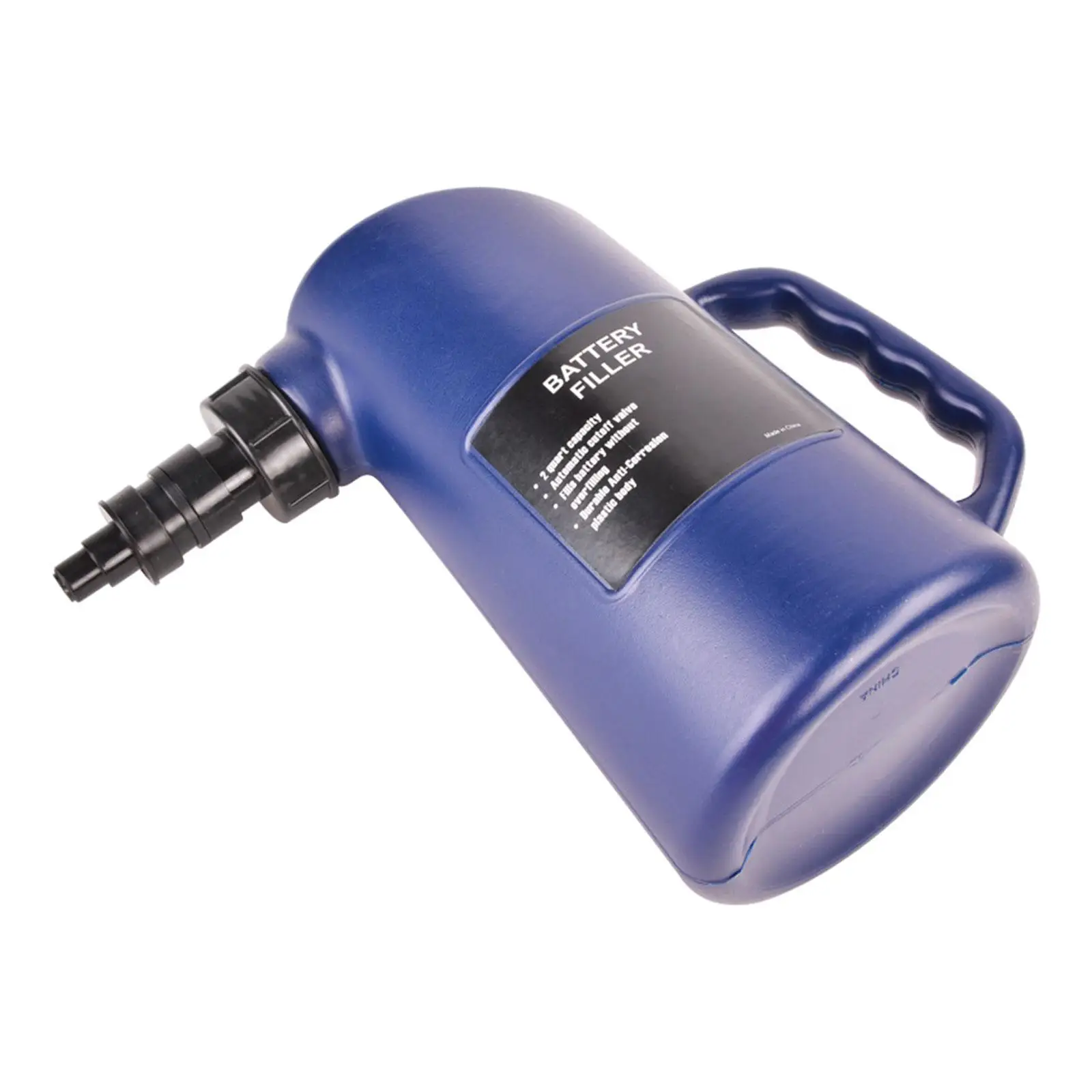 Car Battery Filler Distilled Water Deep Cycle Battery Filling Jug Automatic Water Shutoff for Marine RV Automotive Trucks
