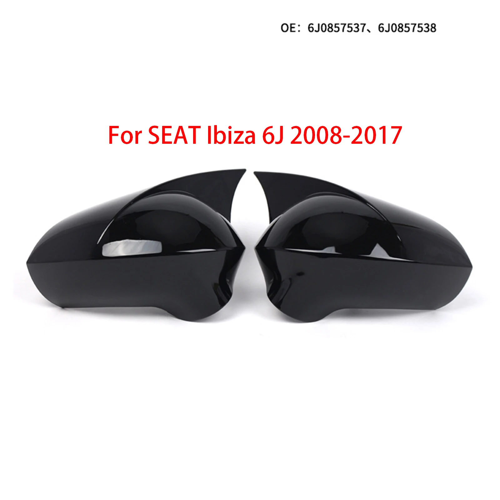 

Пара накладок на зеркала заднего вида для Seat LEON 1P, IBIZA 6J, EXEO 3R (2008-2017) – внешние элементы, аксессуары