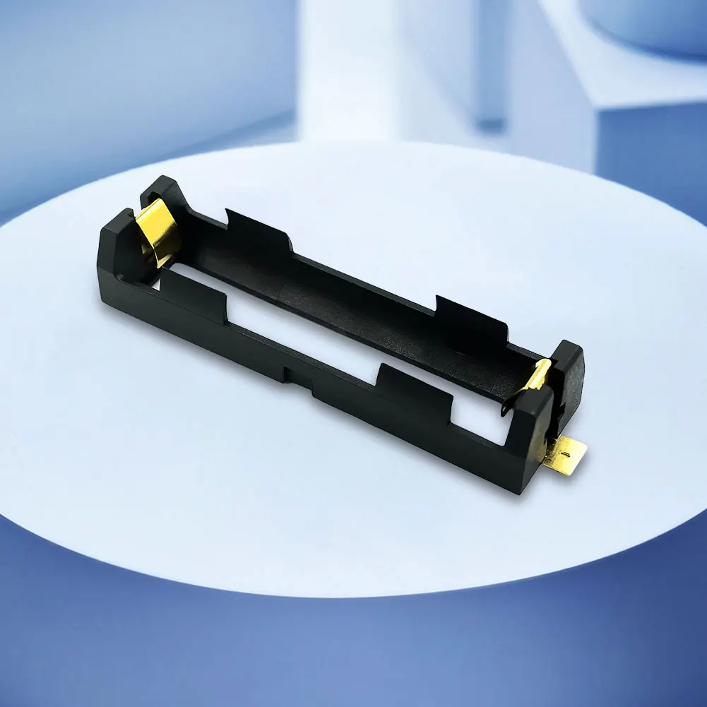 18650 smt suporte de bateria 18650 smd caixa de bateria com pinos de bronze recarregável 18650 bateria clipe titular caixa de armazenamento caso