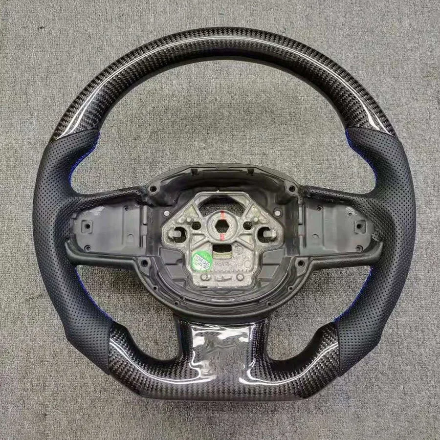 Carbon fiber Leather Steering Wheel For Volvo XC90 S80 XC60 S90 V70 V50 S40 V60 XC70 V40 2017 2018 2019 2020