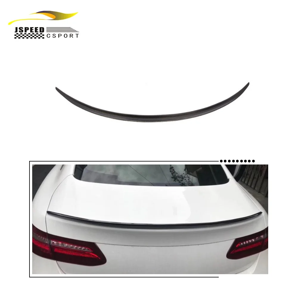 W238 E Class Carbon Fiber Auto Spoiler Wing for Mercedes Benz E250 E300 E400 E450 E53 AMG Coupe 2017-2019