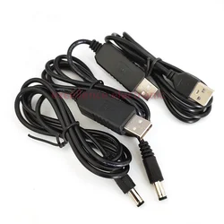 USB Power Boost Line DC 5V to DC 9V / 12V Step UP Module USB Converter Adapter Cable 2.1/2.5x5.5MM Plug