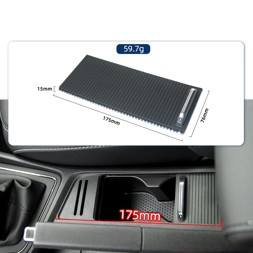 1 PC Auto-interieur Middenconsole Rolgordijn Sluiter Water Bekerhouder Cover Rolgordijnen Voor Volkswagen Lavida Gran Lavida