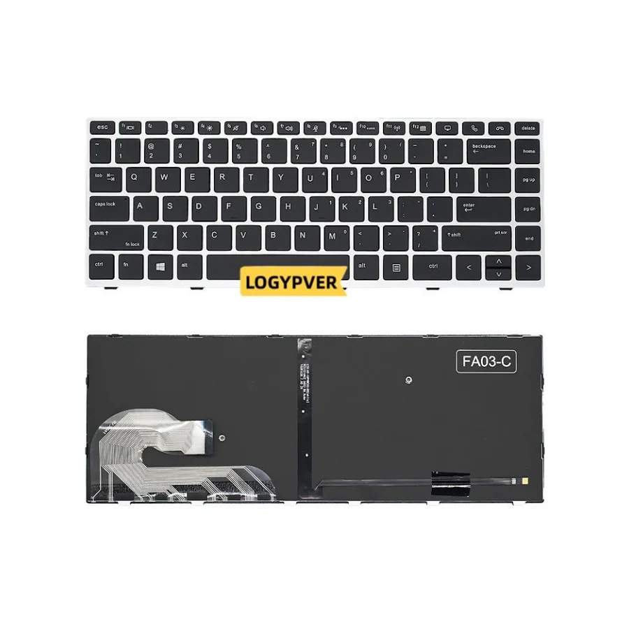 

Английская клавиатура для ноутбука HP EliteBook 840 G5 846 G5 745 G5 840 G6 L14378-001 с подсветкой