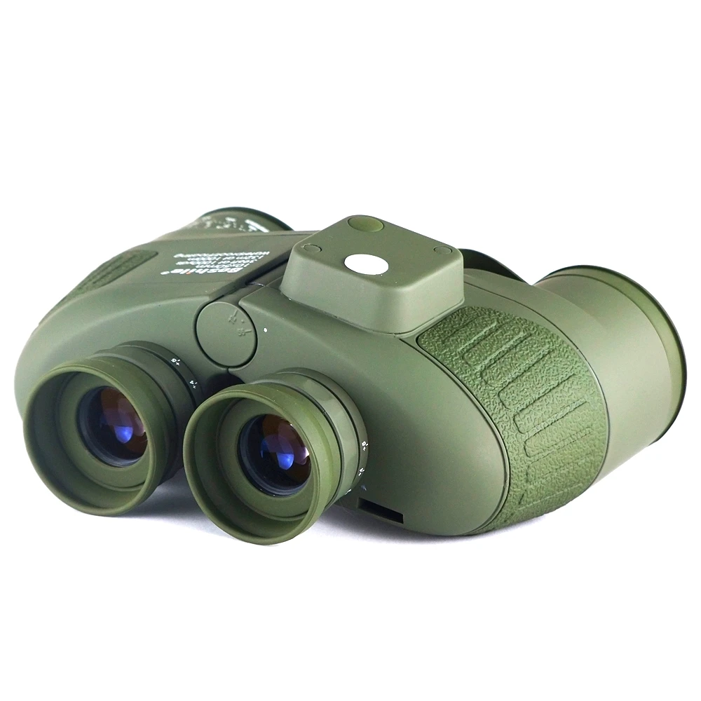 10x50 Military Binoculars Telescope Night Vision Spyglass Long View Professional Coordinate Rangefinder Travel Hunting Camping