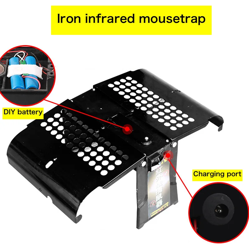 Infrared Mouse Traps Mousetrap Artefacts New Rat Cage Intelligent Household Automatic Super Catch Rats