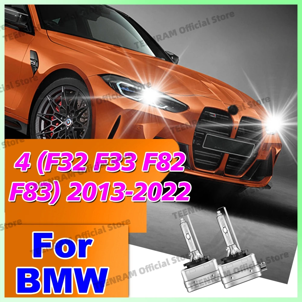 

2x для BMW 7 6 5 4 серии F32 F33 F82 F83 2013-2022 HID фары 6000K 8000K 10000K ксеноновые лампы HID D1S D1 DC 12 В 35 Вт фары