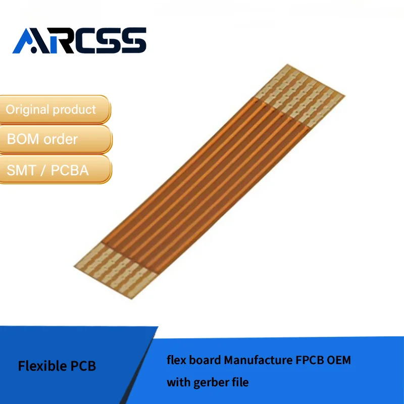 fabricação de placa flexível OEM FPCB com arquivo gerber