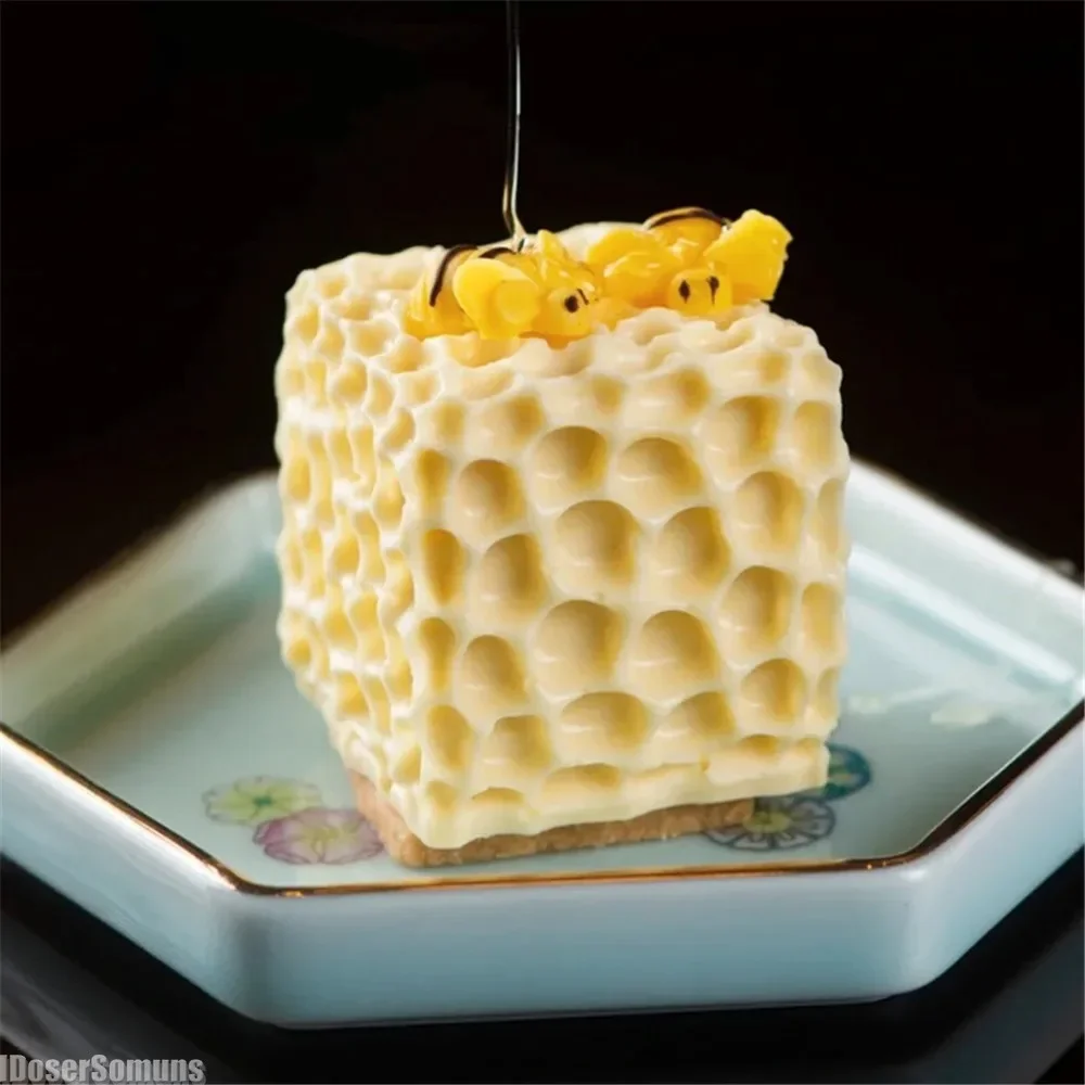 

Beehive&Bee Silicone Cake Molds Kitchen Mousse Dessert Baking Tools Soap Mould DIY Candle Mold