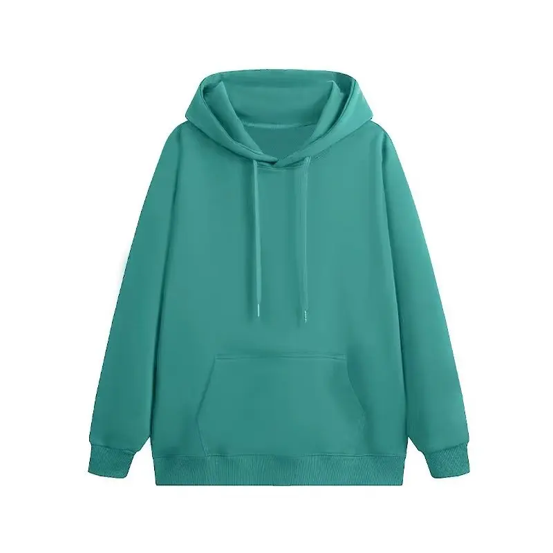 Herren- und Damen-Hoodies in Unifarben mit Taschen, Sport- und Fitness-Sweatshirts, modische Freizeitpullover in mehreren Farben – Detail 10