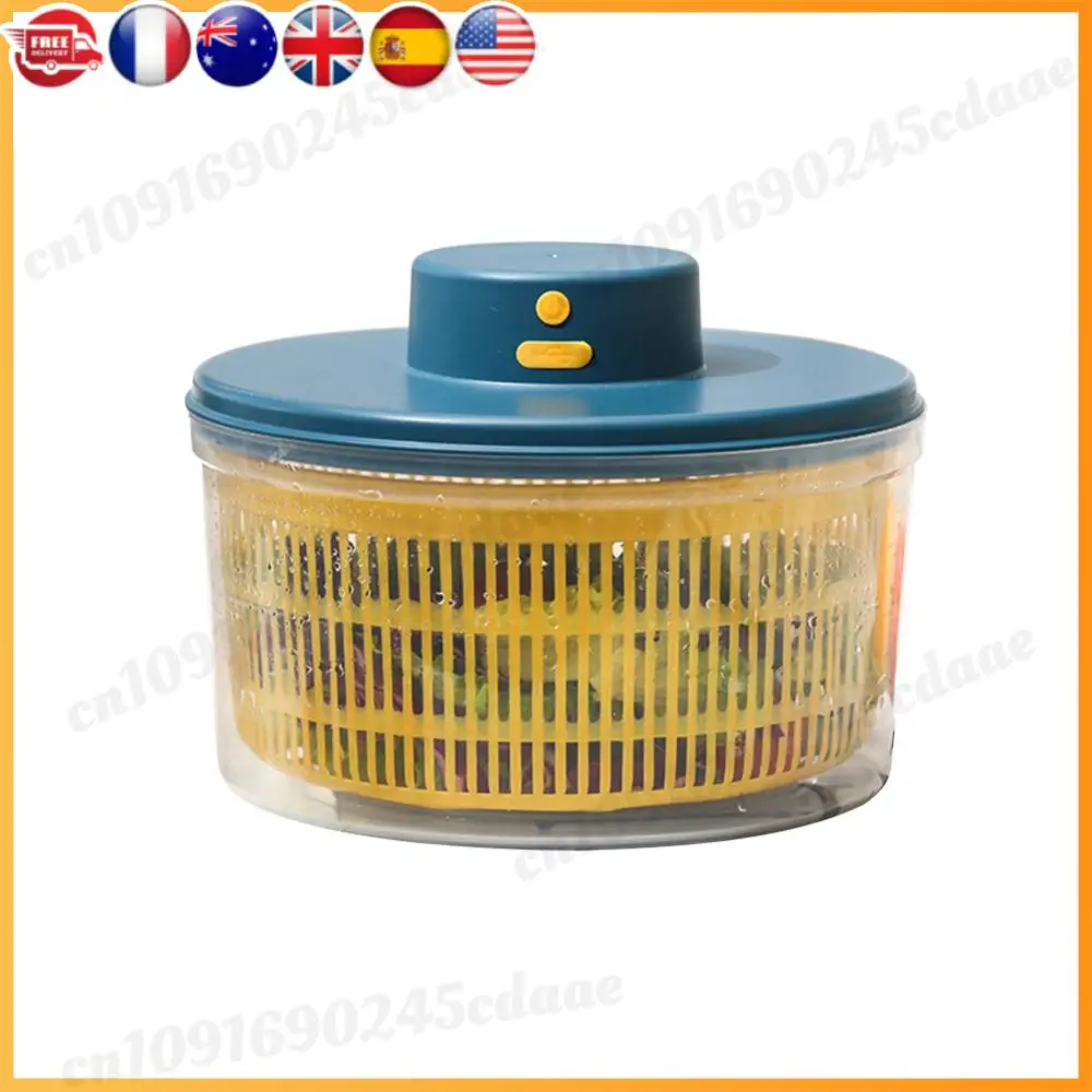 

Простой в использовании бытовой дегидратор для фруктов и овощей, спиннер для салата, перезаряжаемая сушилка для салата, быстросохнущая для стирки и сушки