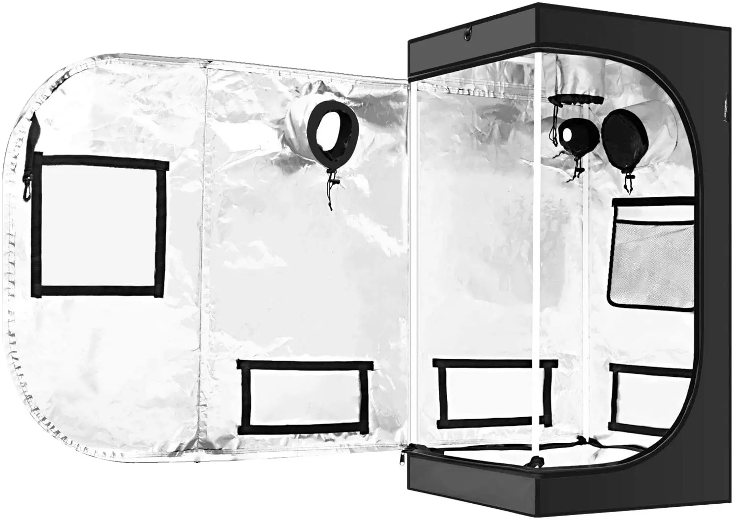 

80x80x180cm Convenient Installation Plant Grow Tent Thickened Oxford Cloth Greenhouse Indoor Grow Tent Plant Growbox For Indoor
