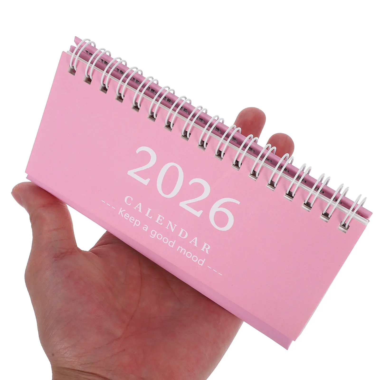 

Mini 2025-2026 Desktop Calendar Small Standing Flip Planner Compact Foldable Design for Office Desk Table Home Decor