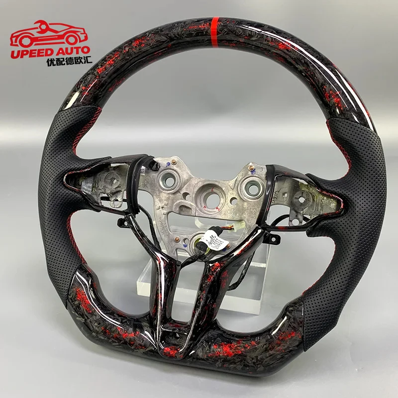 

Suitable for car interior accessories ged Carbon Fiber Steering Wheel Hyundai N I30N I20N N-line 2019-2025