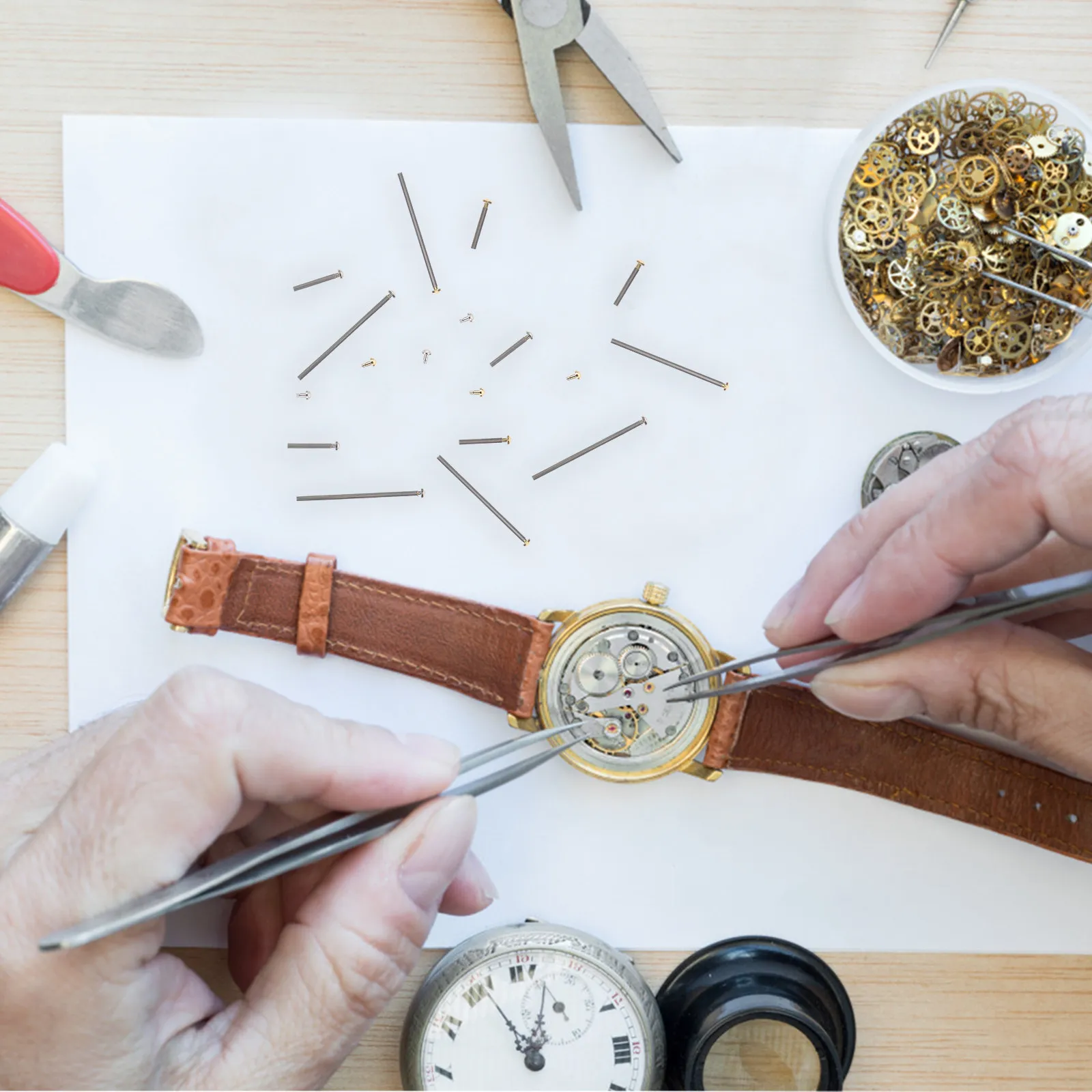 Ceramic Band Accessories Small Lightweight Repair Tool Kit Comfortable Handle Durable Practical Screws Watch Strap Link