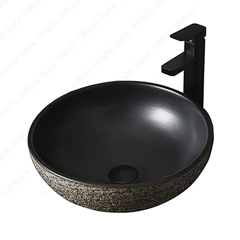Black Round Ceramic… - image