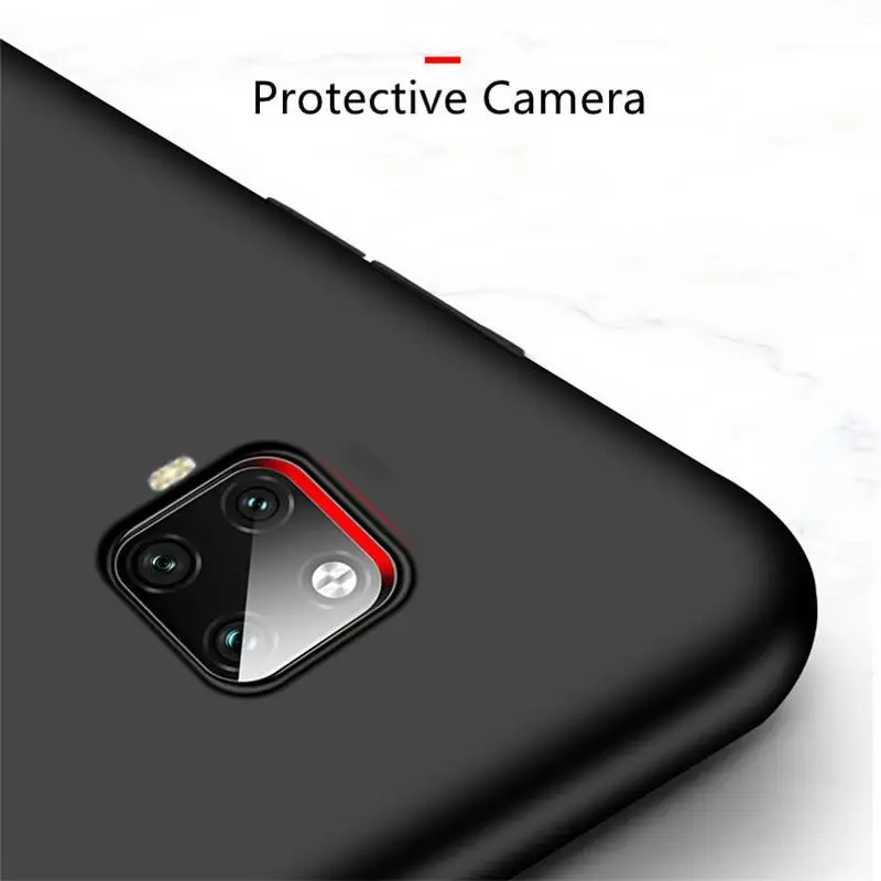 Weiche, mattschwarze TPU-Hülle für Xiaomi Redmi Note 9S 9 Pro Max, dünne Hülle, Capa auf Redmi Note 9 Pro Cover – Detail 3