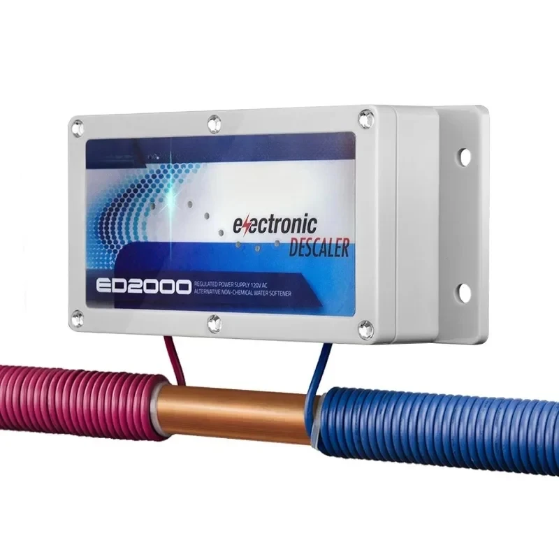 

Descaler Whole House Electronic Salt-Softener Reduces Limescale Prevents Deposits