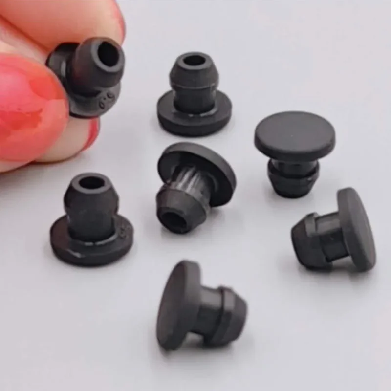 Food Grade Silicone Rubber Plug Caps 2.5mm~50.6mm Snap-on Gasket Blanking End Stopper Seal Cover