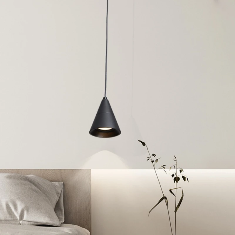 

Современные светодиодные подвесные светильники, черно-белые кухонные островные светильники, светильники для спальни, столовой, подвесной светильник, абажур, домашние люстры