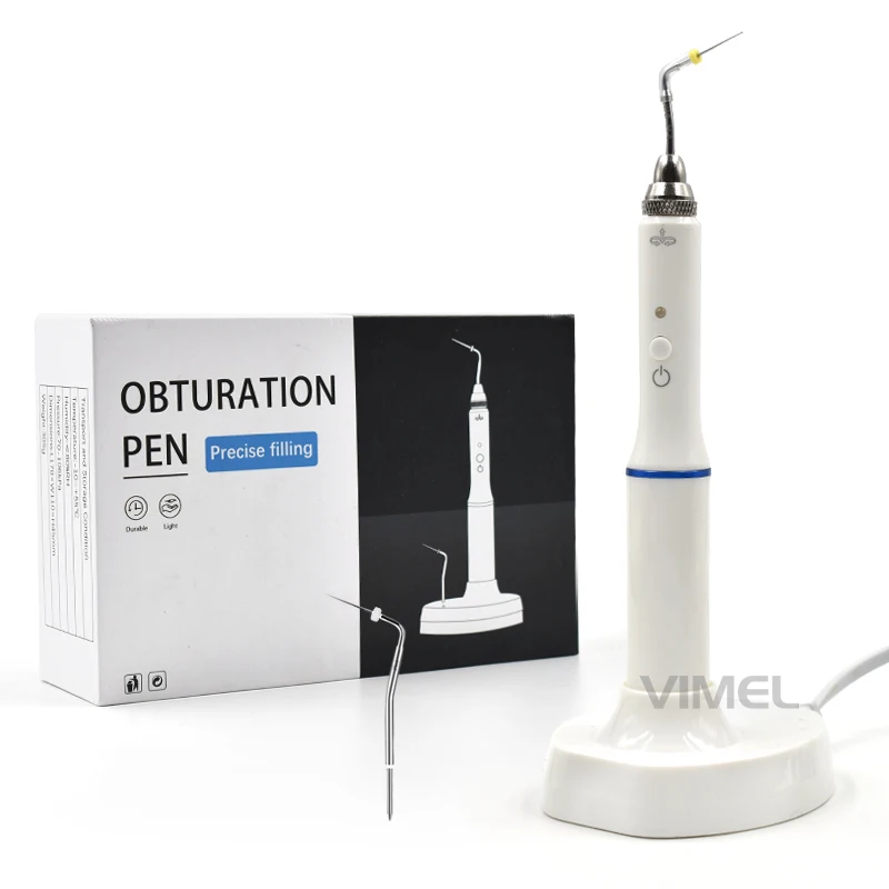 de ntal Cordless Gutta Percha Obturation Pen Root Canal Filling System +2 Tips 3 Second Rapid Heating de ntal Gutta-percha Cutte