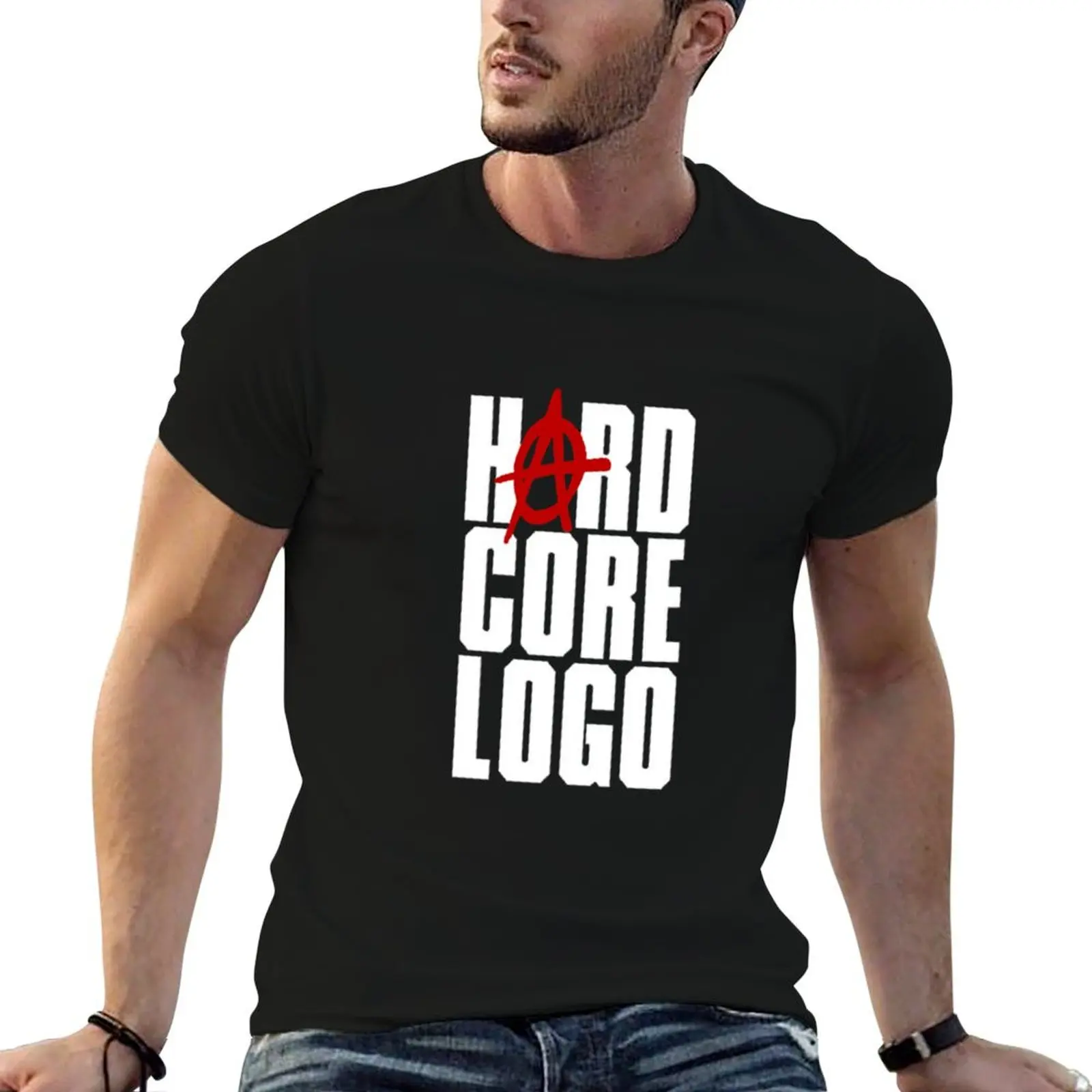 Hard Core Logo Hard Core Logo Classic T-Shirt Durable Work Wear T-Shirt