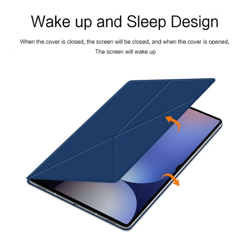 Imagen 2 del producto Funda magnética para Samsung Galaxy Tab S10 FE Plus 13,1 ""S7 S8 S9 FE + Plus 11 12,4 pulgadas S10 S9 Ultra SM-X900 Y funda plegable para tableta