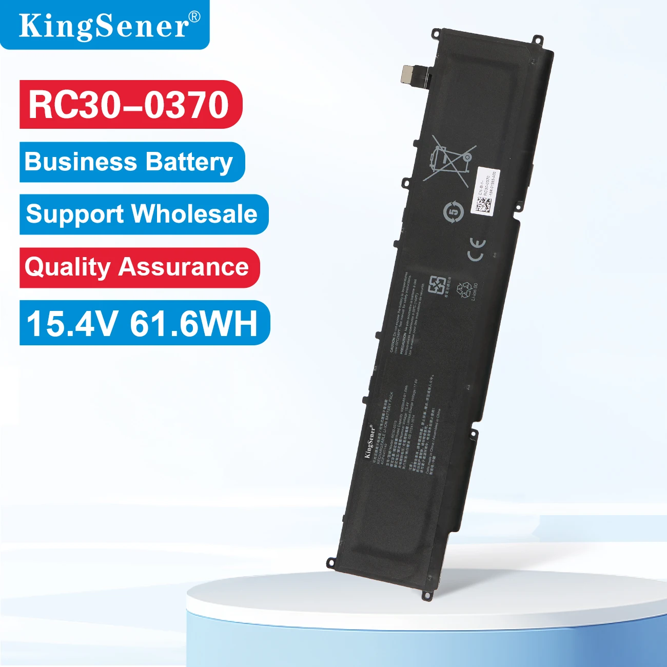 KingSener RC30-0370 RZ09-0370 Laptop Battery For Razer Blade 14 2021 2022 RZ09-0368 RZ09-0427 RZ09-0370AE23 RZ09-0370BEA3-R3U1
