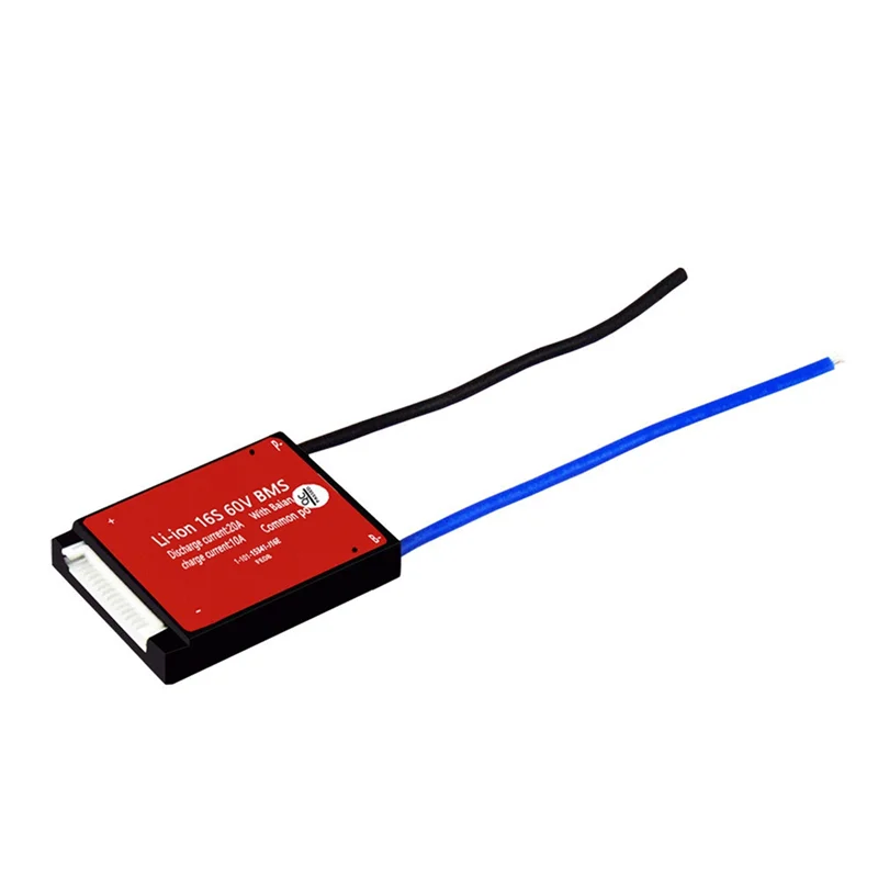 

Защитная плата BMS PCM для литий-ионного аккумулятора 16S 60 в 20A 18650 PCM со сбалансированным литий-ионным аккумуляторным модулем