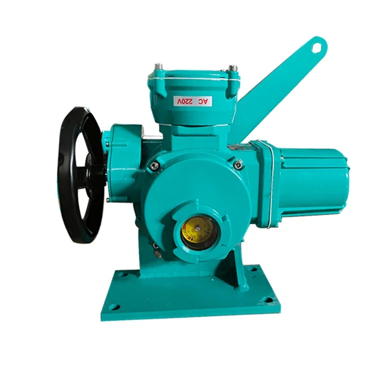 Partial rotation motor operated valve Actuator switching signal valve Full on/off