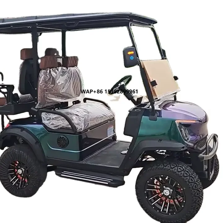 New Design Premium Electric Golf Cart Street Legal Option for Neighborhood Driving Leisure Parks and Campus Mobility