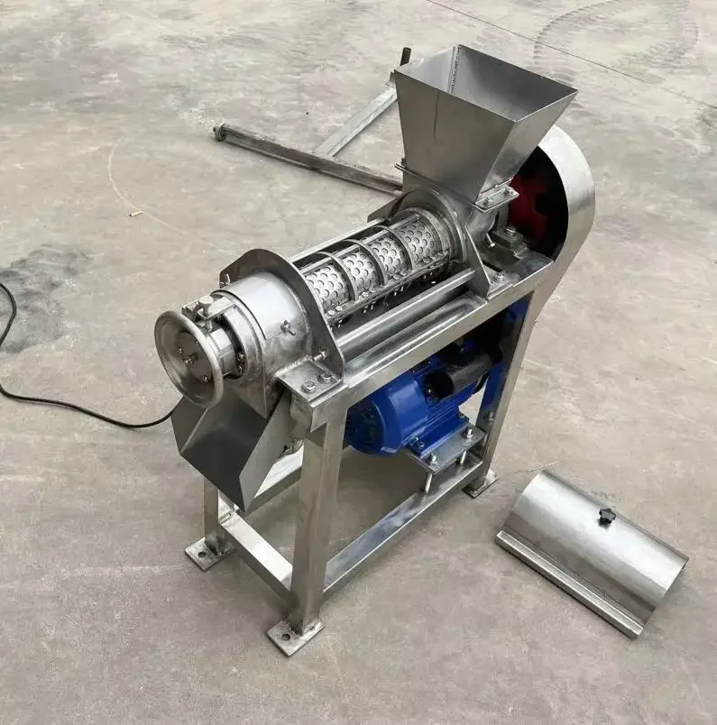 Stainless Steel Industrial Fruit Apple Watermelon Mango Pineapple Juice Screw Crusher Juicer Extractor Machine