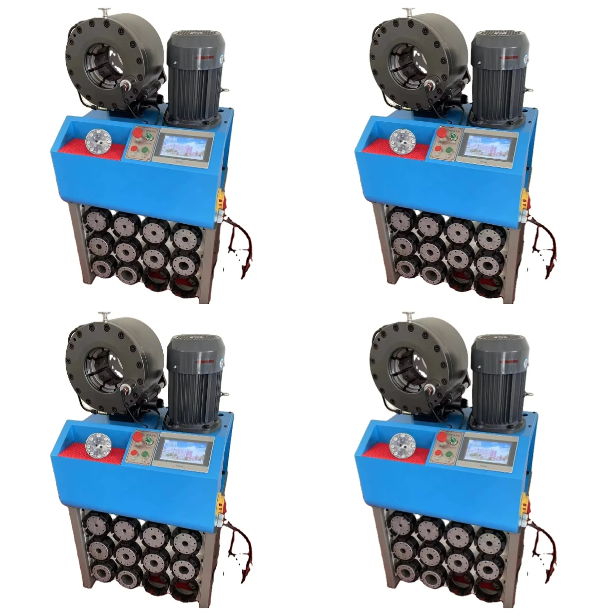 China Manufacture Quick Change Mold Set High Pressure Rubber Hose Crimping Machine DSG250KH Hydraulic Rubber Locking Machine