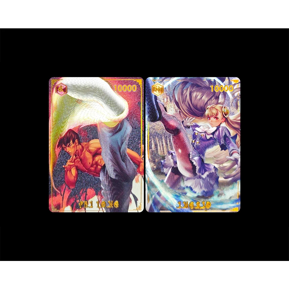 One Piece DIY homemade 3PCS/SET Hancock Luffy Nami Foil-Stamped Textured Glitter Collectible Cards Holiday Gift Anime