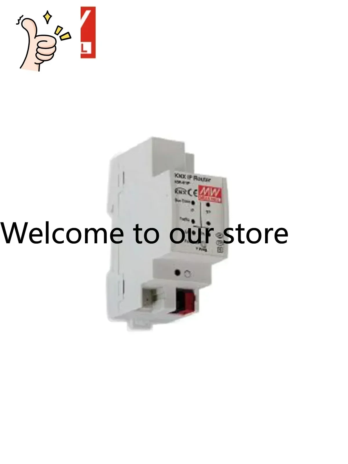 Taiwan Mingwei Switching Power Supply KSR-01IP KNX IP Routing Programming Interface RJ45 Ethernet Connector