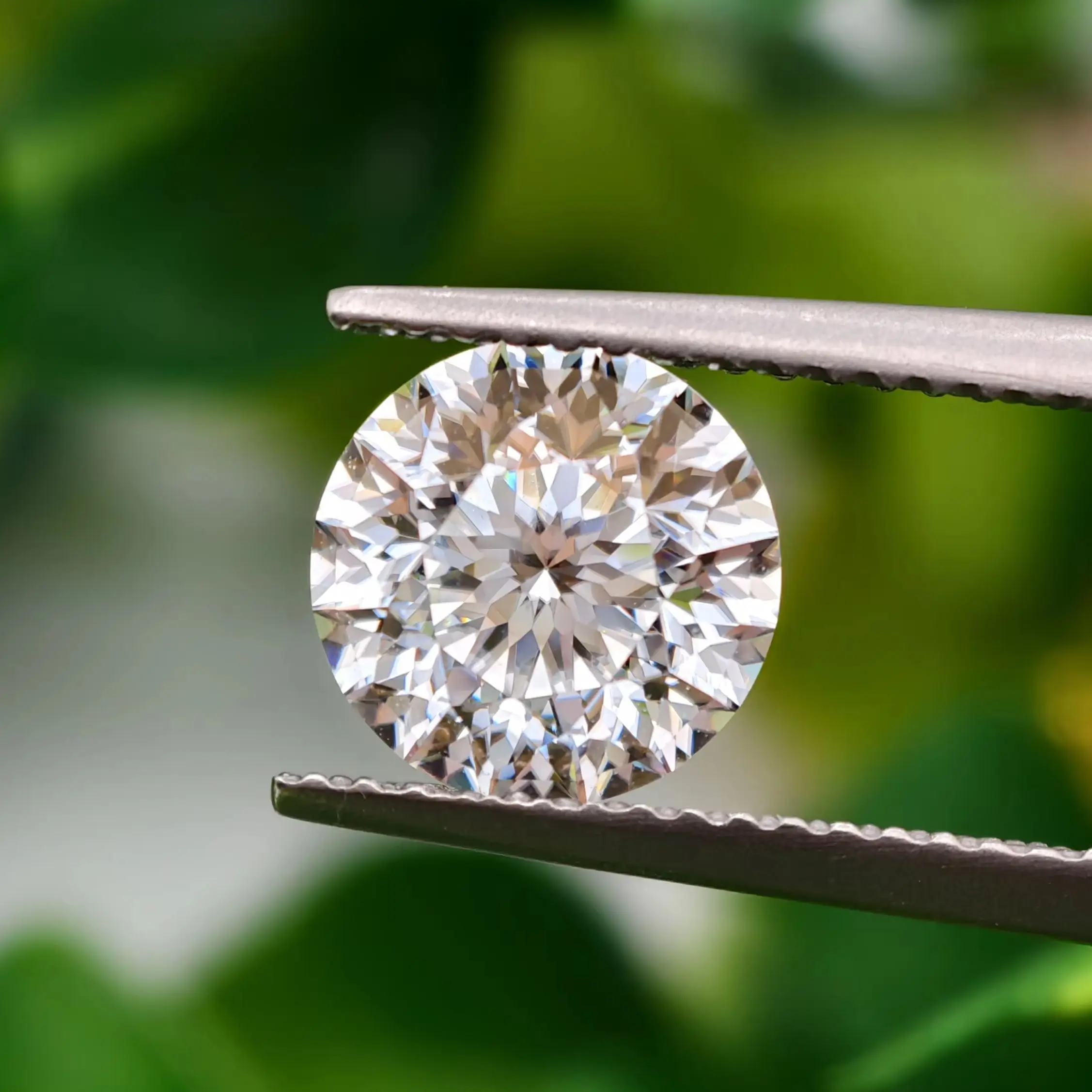 Peony Cut Moissanite Round D Color VVS1 Niche Cut Loose Stone 0.5-5.0ct Moissanite Stone with GRA Certificate for Jewelry Making