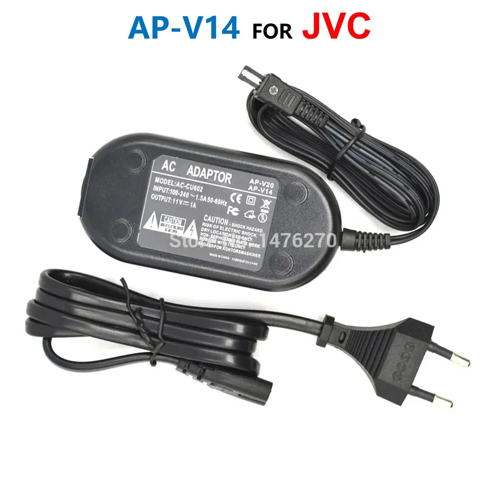 AP-V14 power Adapter Charger For JVC AP-V14A AP-V14E V14KR AP-V14U AP-V15 V15E V15U V16 V16U V18 V18U V19 V20U V20 V21 V21U V17