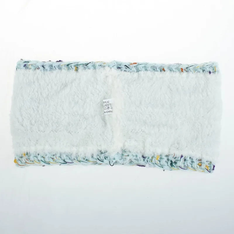 شتاء دافئ واسعة مطاطا رباط شعر أفخم عقال الصلبة واسعة عمامة الأذن دفئا هيرباند لينة إكسسوارات الشعر أغطية الرأس FADAI02