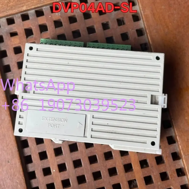 O teste da função do módulo PLC DVP04AD-SL usado é normal