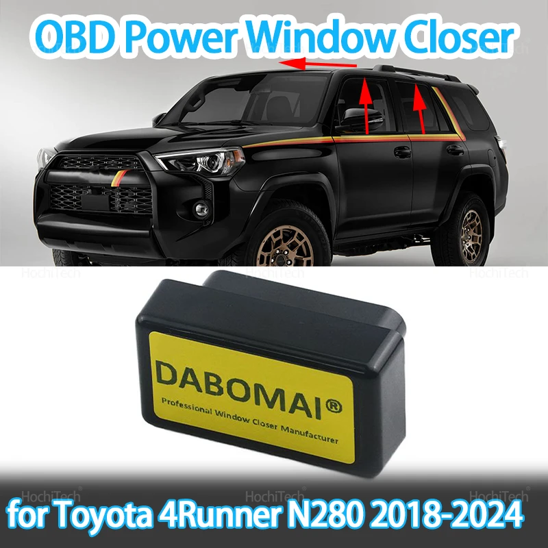 

For Toyota 4Runner N280 2018-2023 2024 Automatic Driving Lock Control Window Lifter Closer Open Plug and Play Module