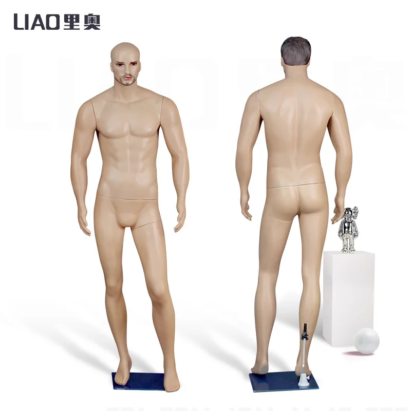 cheap Model man dummy large size male mannequins skin full body plastic for Clothes