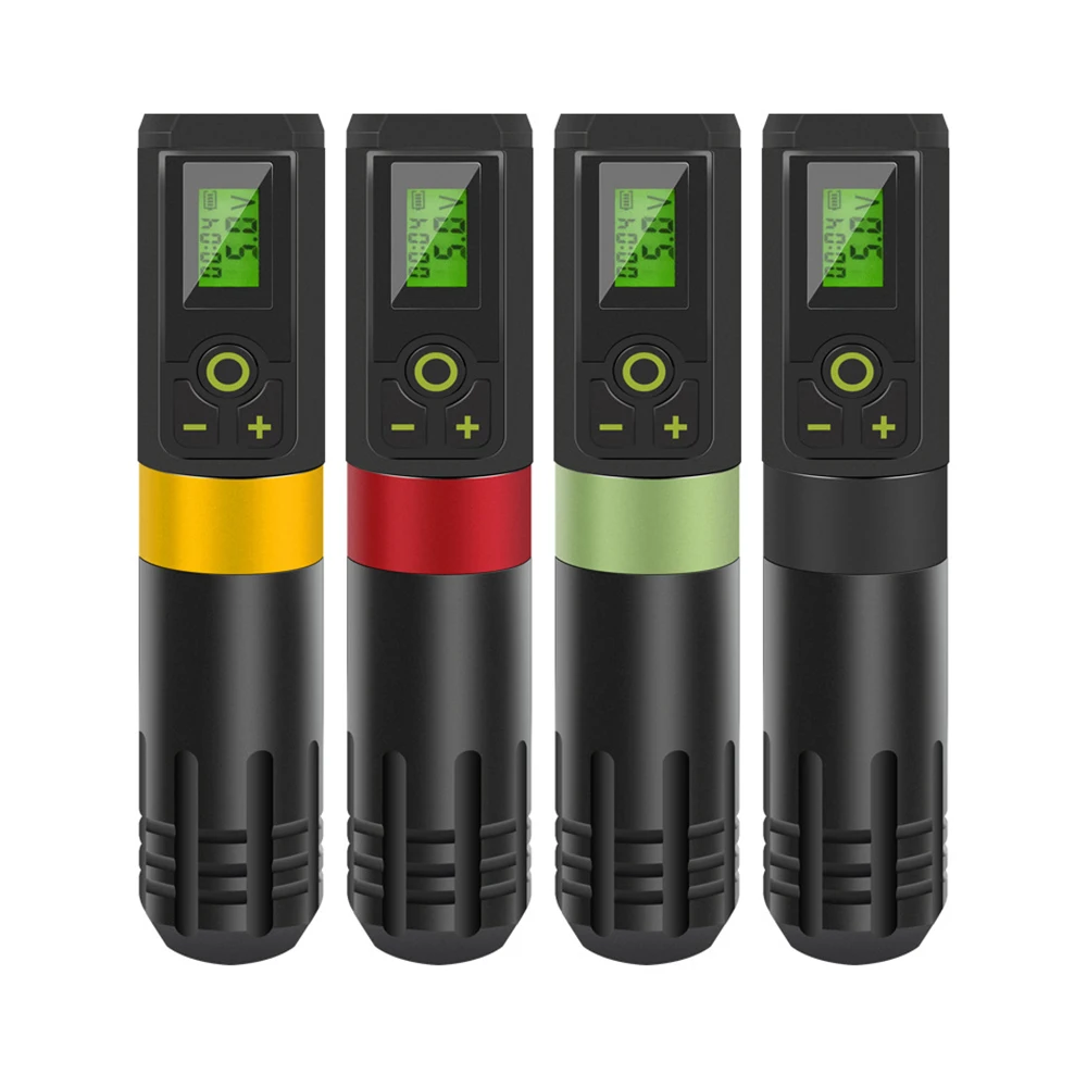 

1pc 2000mAh Battery Wireless Tattoo Pen LED Screen Tatoo Pens RCA Tatto Machine For Cartridge Tattoos Needle Body Art
