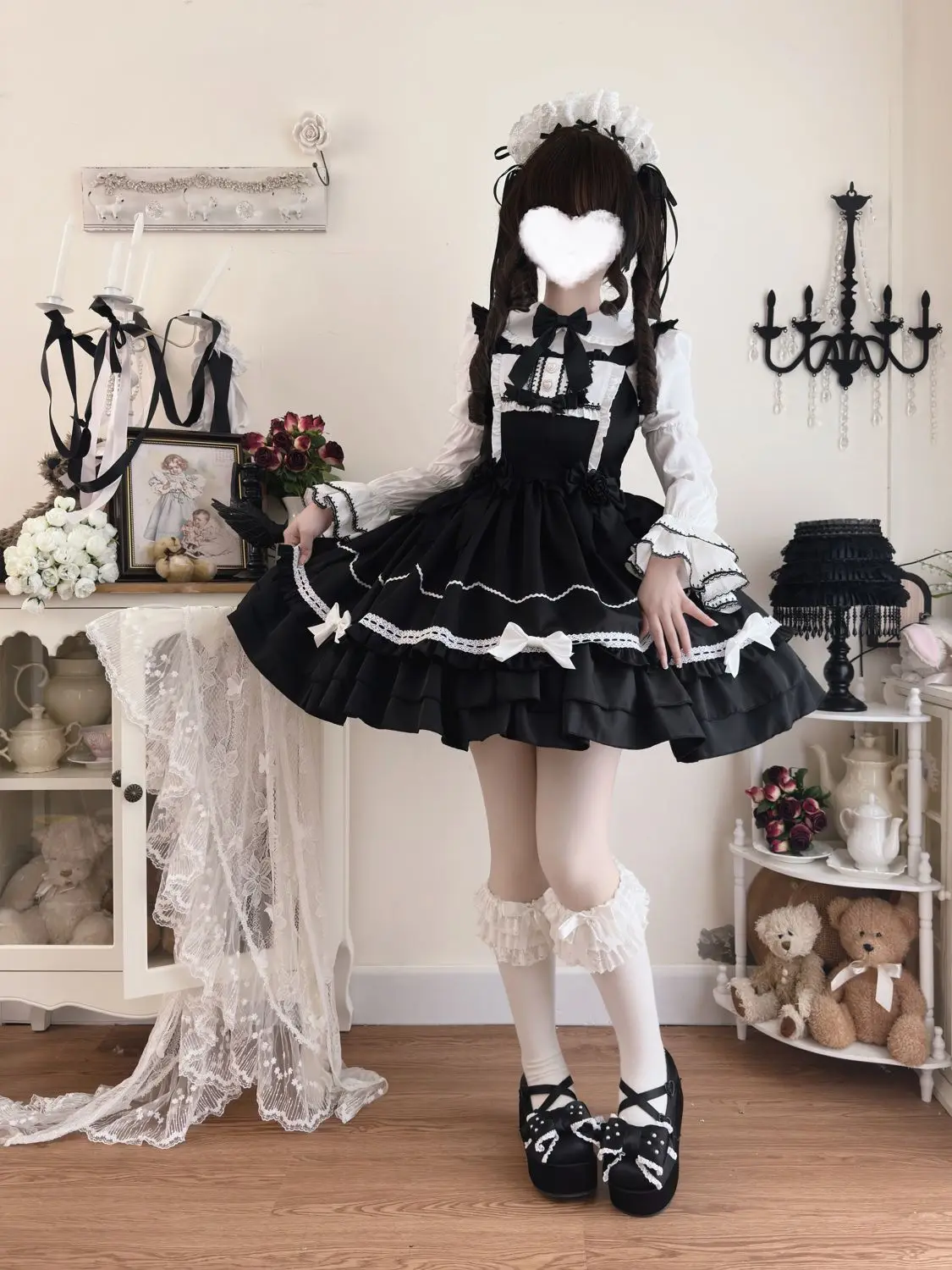 Lolita Dress Sweet Summer Ladies Elegant Lolita Jsk Suspender Dress Cute Retro Camisole Dress