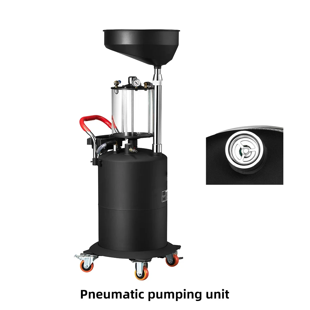 Pneumatic Pumping Unit Gasoline Repair Waste Oil Collector Automobile Pumping Oil Recovery Bucket Oil Changer Auto Repair Tool