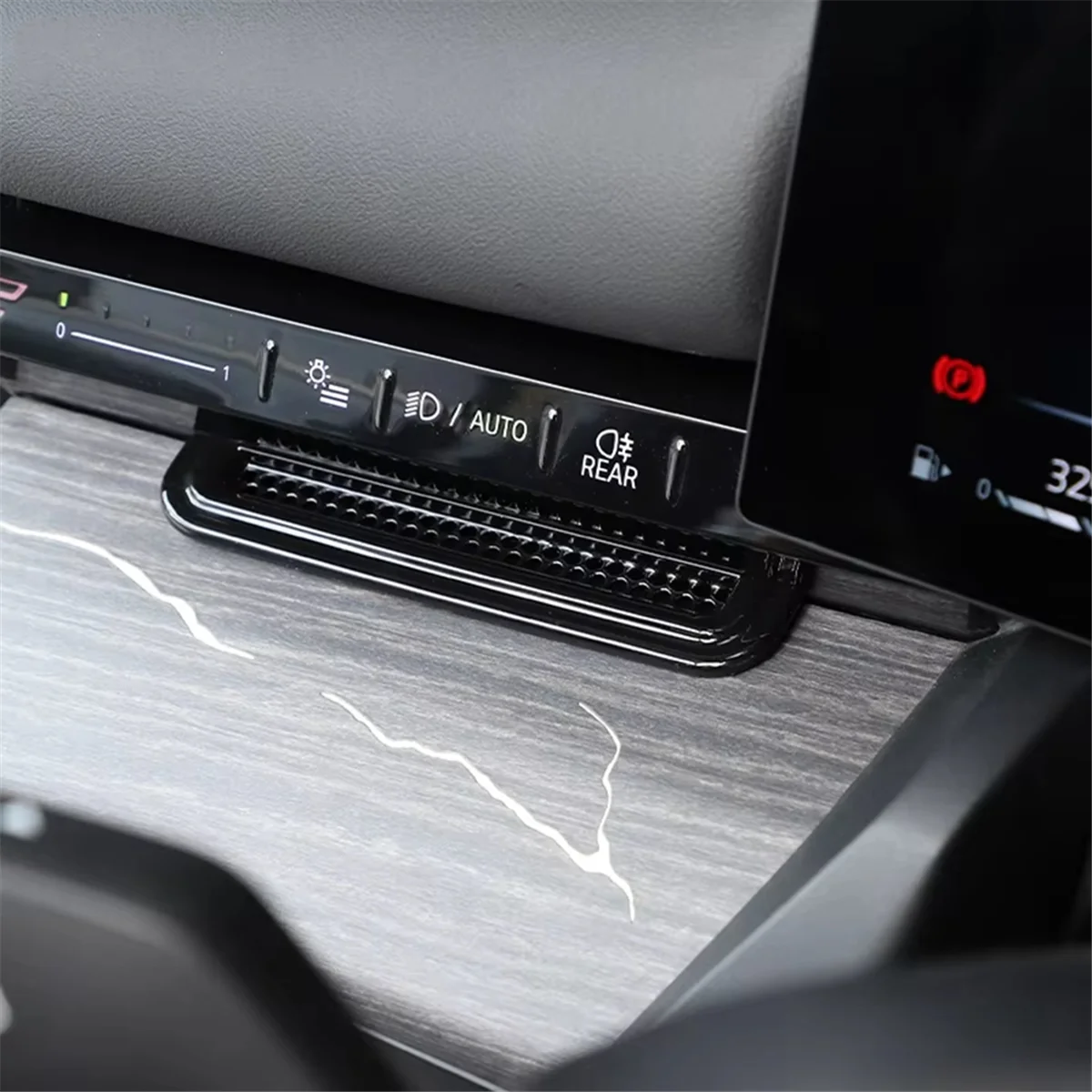 Classic Central Control Air Outlet Frame Protective Cover Trim for BMW 5 Series I5 G60 G61 G68 2024 Accessories