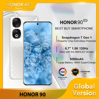 Global Version HONOR 90 5G 200MP Ultra-Clear Camera Snapdragon 7 Gen 1 5000mAh Battery Life 66W Supercharger 120Hz